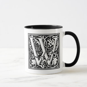 William Morris Alphabet ’W’ Mugg
