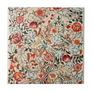 William Morris Ancanthus Portiere Design Kakelplatta