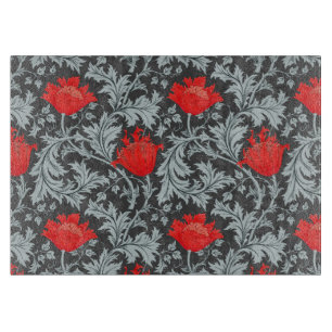 William Morris Anemone, Grått / Grått och Red