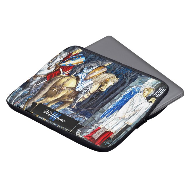 William Morris Angel Art Electronics Bag Laptop Fodral (Framsida topp)