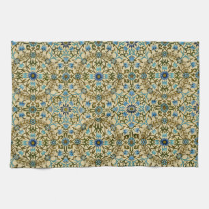 William Morris- Antik 1873 Vin & Blommönster Kökshandduk