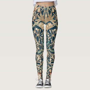 William Morris Antik Blomsterklöver Leggings