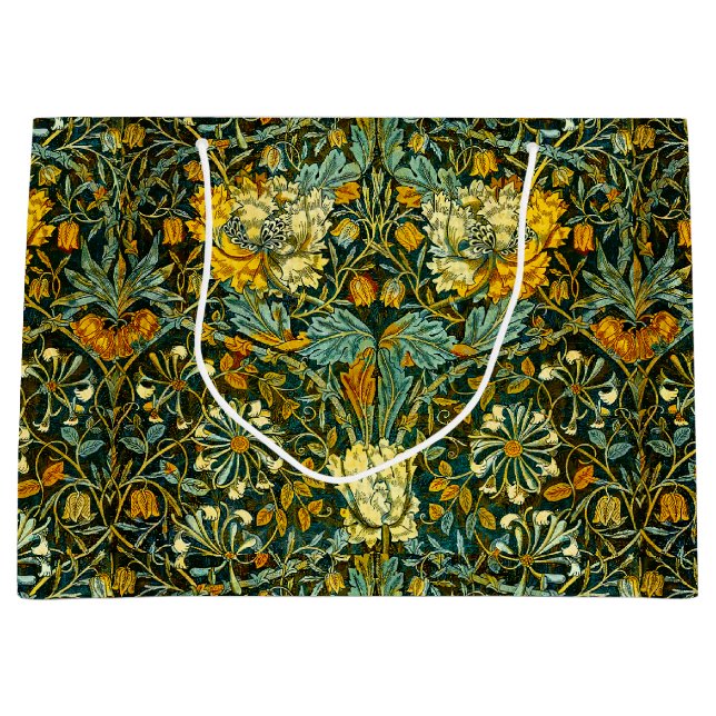 William Morris Antik Honeysuckle Blommotiv (Framsidan)