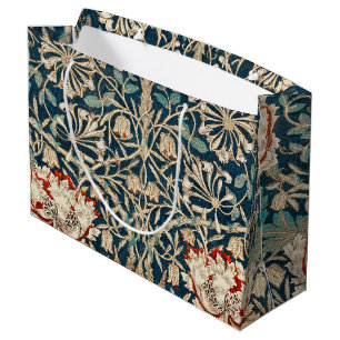 William Morris Antik Kaprifol Blommig