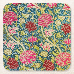 William Morris, Antique Cray Design Underlägg Papper Kvadrat