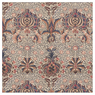 William Morris Antique Pomegranate Mönster Tyg