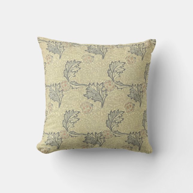 William Morris Apple Design Kudde (Framsida)