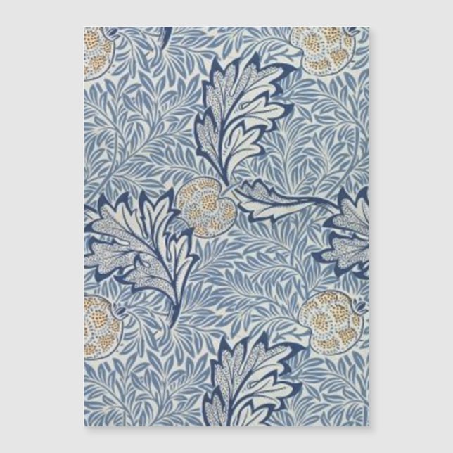William Morris Apple Flower Blommigt Design (Framsida)