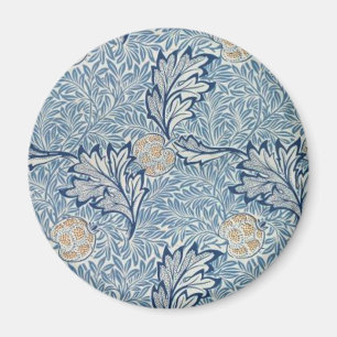 William Morris Apple Flower Blommigt Design Magnet