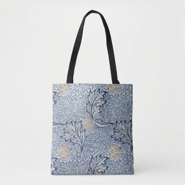 William Morris Apple Flower Blommigt Design Tygkasse (Framsida)