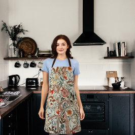 William Morris apron-blommigtens utformning