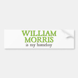 William Morris är min Homeboy Bildekal