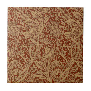 William Morris Arcadia Blommigt Garden Flower Clas Kakelplatta