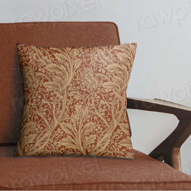 William Morris Arcadia Floral Garden Flower Classi Kudde (Skapare uppladdad)