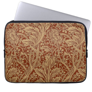 William Morris Arcadia Floral Garden Flower Classi Laptop Fodral