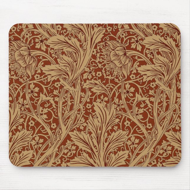 William Morris Arcadia Floral Garden Flower Classi Musmatta (Framsidan)