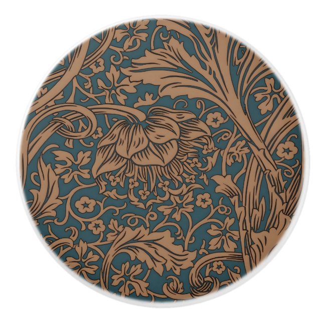 William Morris Arcadia Floral Pattern Classic Knopp (Framsidan)