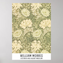 William Morris Art Blommigt Prints Exhibition Post Poster