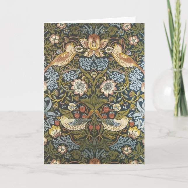 William Morris Art Card 20 Kort (Framsida)