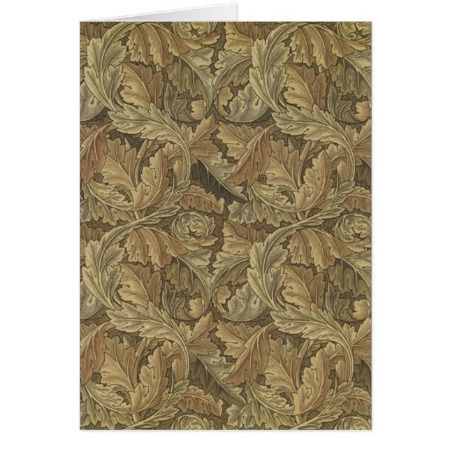 William Morris Art Card 21 Hälsningskort (Framsidan)