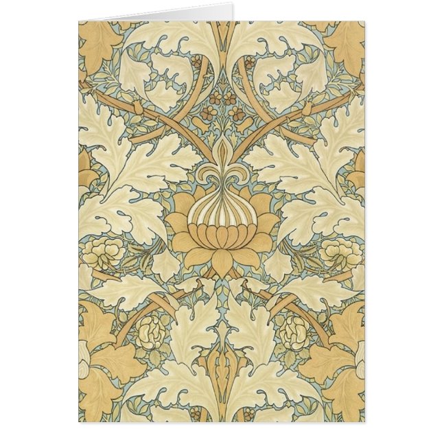 William Morris Art Cards 14 Hälsningskort (Framsidan)