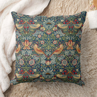 William Morris Art Dekorativ kudde Strawberry Thie