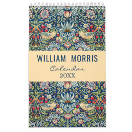 William Morris Art Design Blommigt Kalender