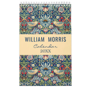 William Morris Art Design Blommigt Kalender