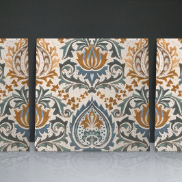 William Morris Art nouveau Blommigt Victorian Repr Kakelplatta