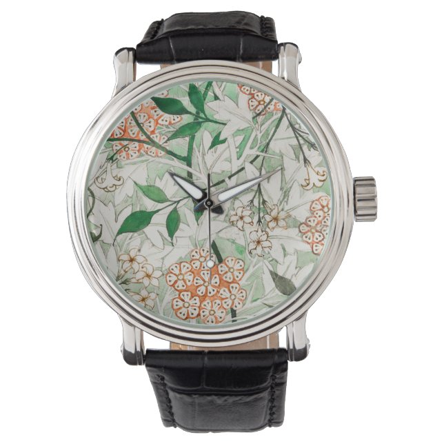 William Morris Art nouveau Blommigt Watch Armbandsur (Framsida)