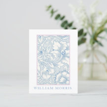 William Morris - Art nouveau Blue Acanthus