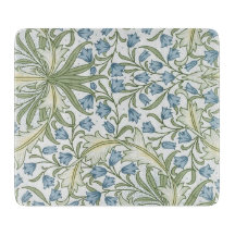 William Morris - Art nouveau Blue Bellblommor