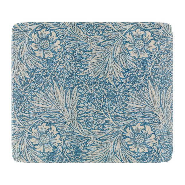 William Morris - Art nouveau Blue Marigold (Framsidan)
