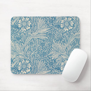 William Morris - Art nouveau Blue Marigold Musmatta