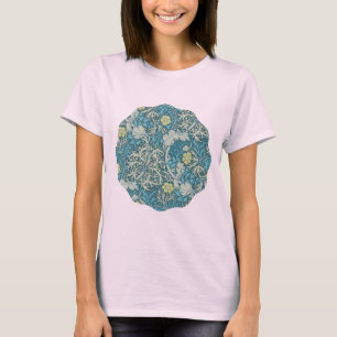 William Morris,art nouveau mönster, sjögräs, bl T Shirt