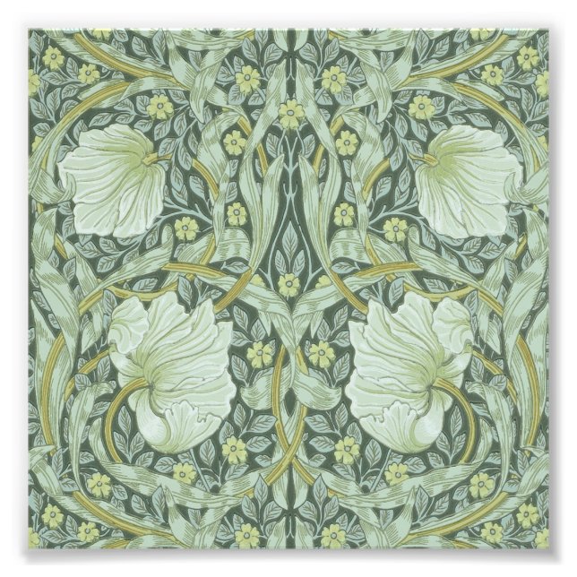 William Morris, Art nouveau mönster, vacker konst Fototryck (Framsidan)