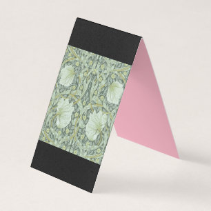 William Morris, Art nouveau mönster, vacker konst Visitkort