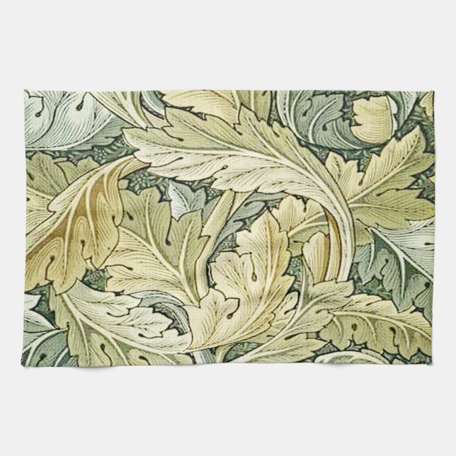 William Morris, art nouveau, original, Agathus, Kökshandduk (Horisontell)