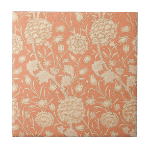 William Morris - Art nouveau Vild Tulips Kakelplatta