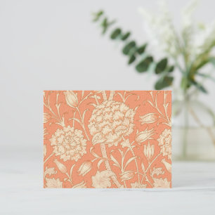 William Morris - Art nouveau Vild Tulips - persiko Vykort