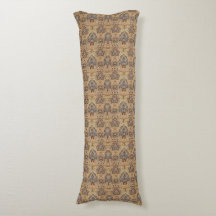 William Morris: Artichoke Body Pillow