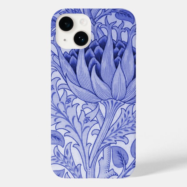 William Morris Artichoke Indigo Blue (Baksida)