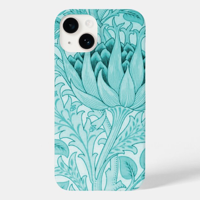 William Morris Artichoke Teal (Baksida)