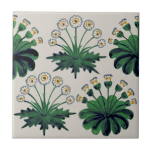 William Morris Arts & Crafts Daisy Reproduction Kakelplatta
