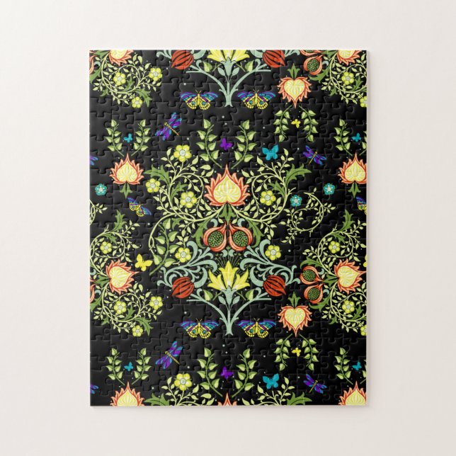 William Morris Arts och Crafts Mönster Pussel (Vertikal)