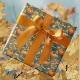 William Morris Autumn Pumpkin Patch Presentpapper