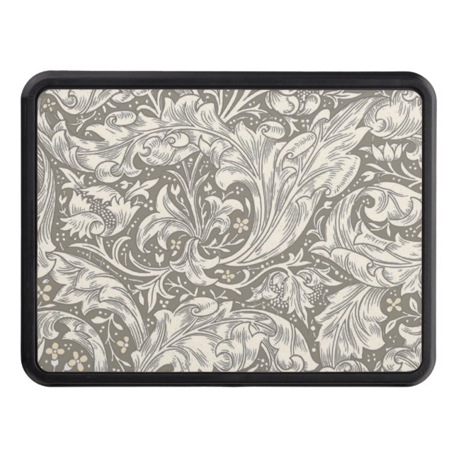 William Morris Bachelors Button Flower Blommigt Bo Dragkroksskydd (Framsidan)