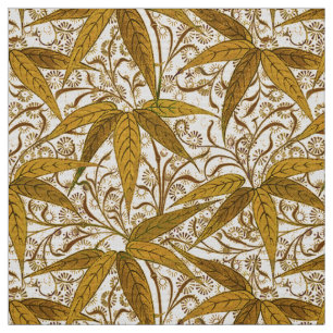 William Morris bambutryck, guld och kräm Tyg