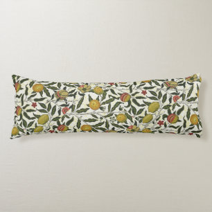 William Morris Beresh Fruit Foliage Flowers Red Kroppskudde