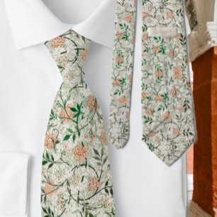 William Morris berömda Jasminblommönster Slips